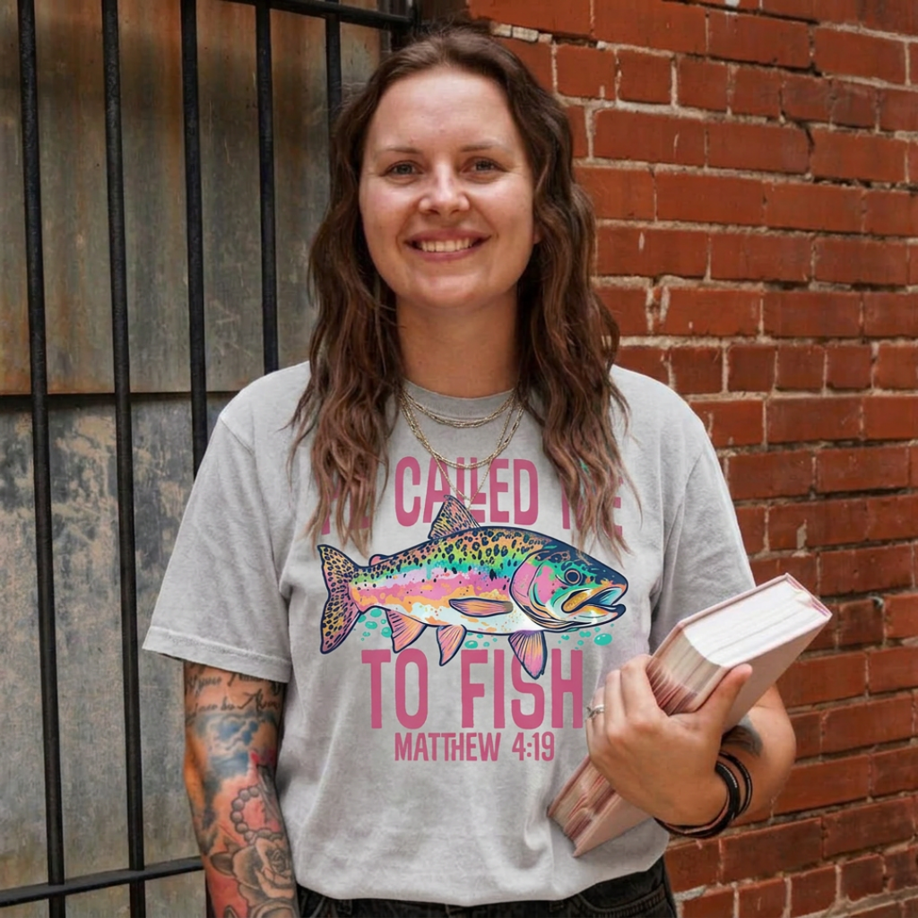 Called to Fish | Matthew 4:19 Tee