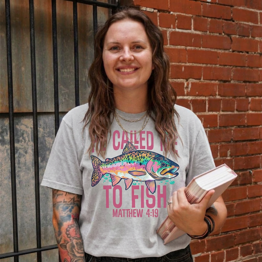Called to Fish | Matthew 4:19 Tee