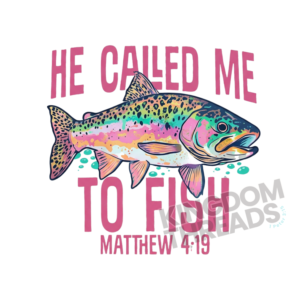Called to Fish | Matthew 4:19 Tee