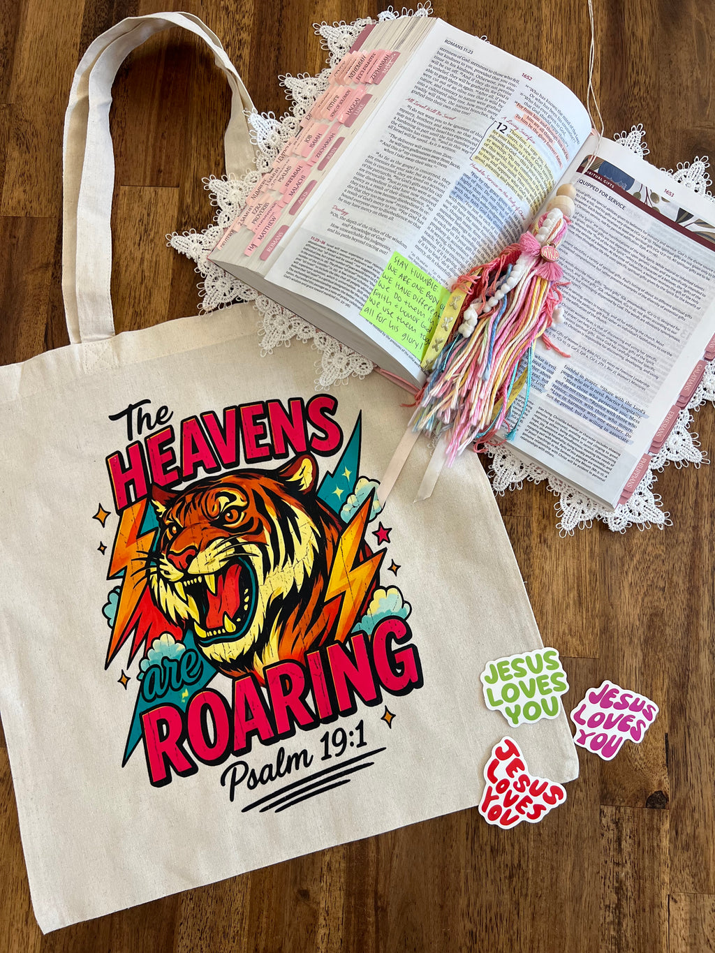 Faith Canvas Totes